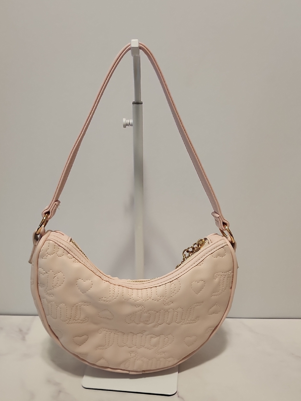 Juicy Couture Pale Pink Small Shoulder Bag - Picture 2 of 9